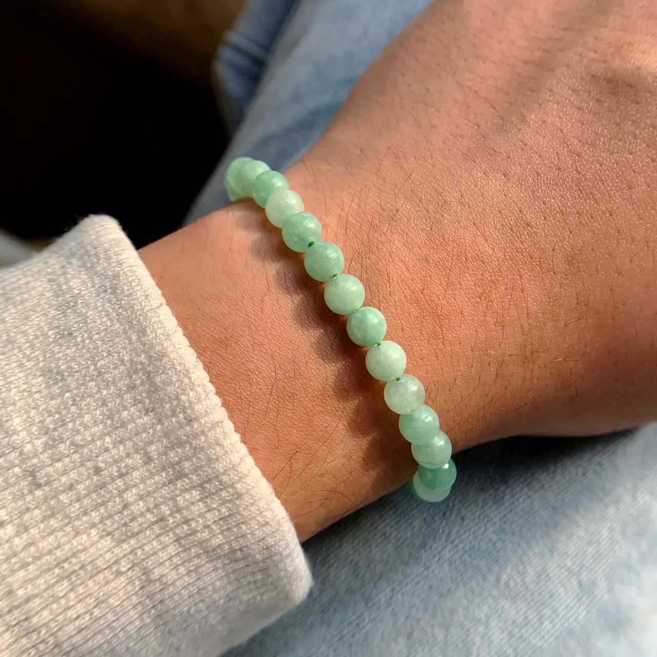 Burmese Jade Bracelet 6mm