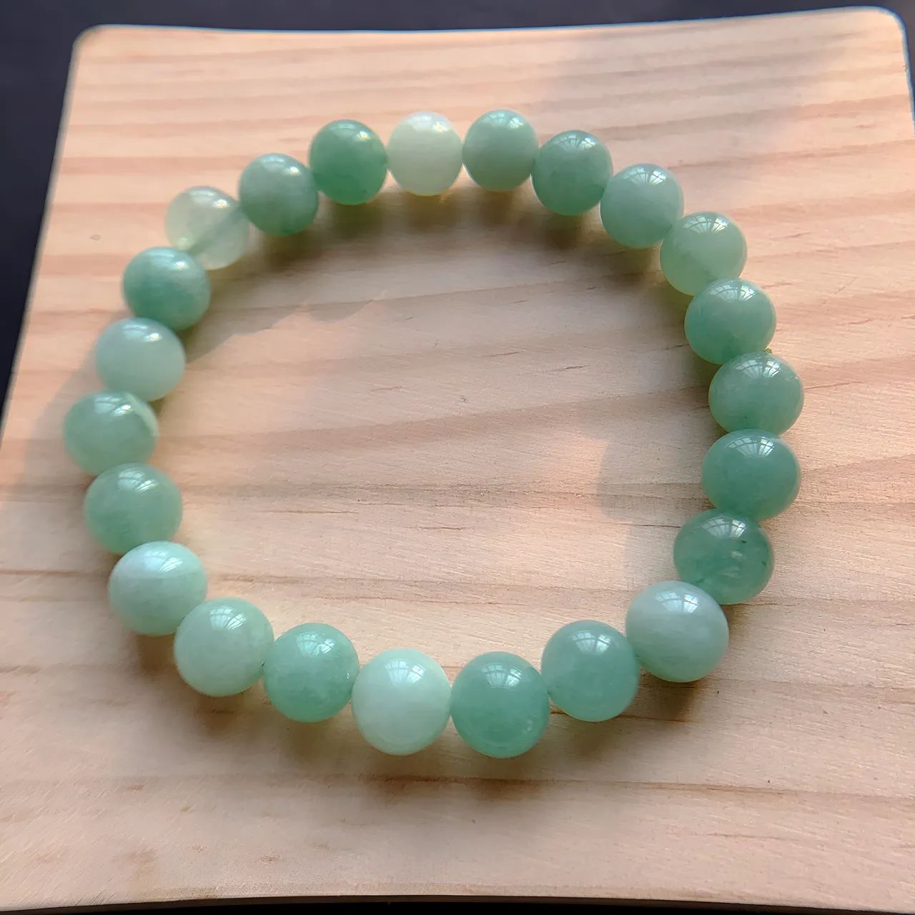 Burmese Jade Bracelet 8mm