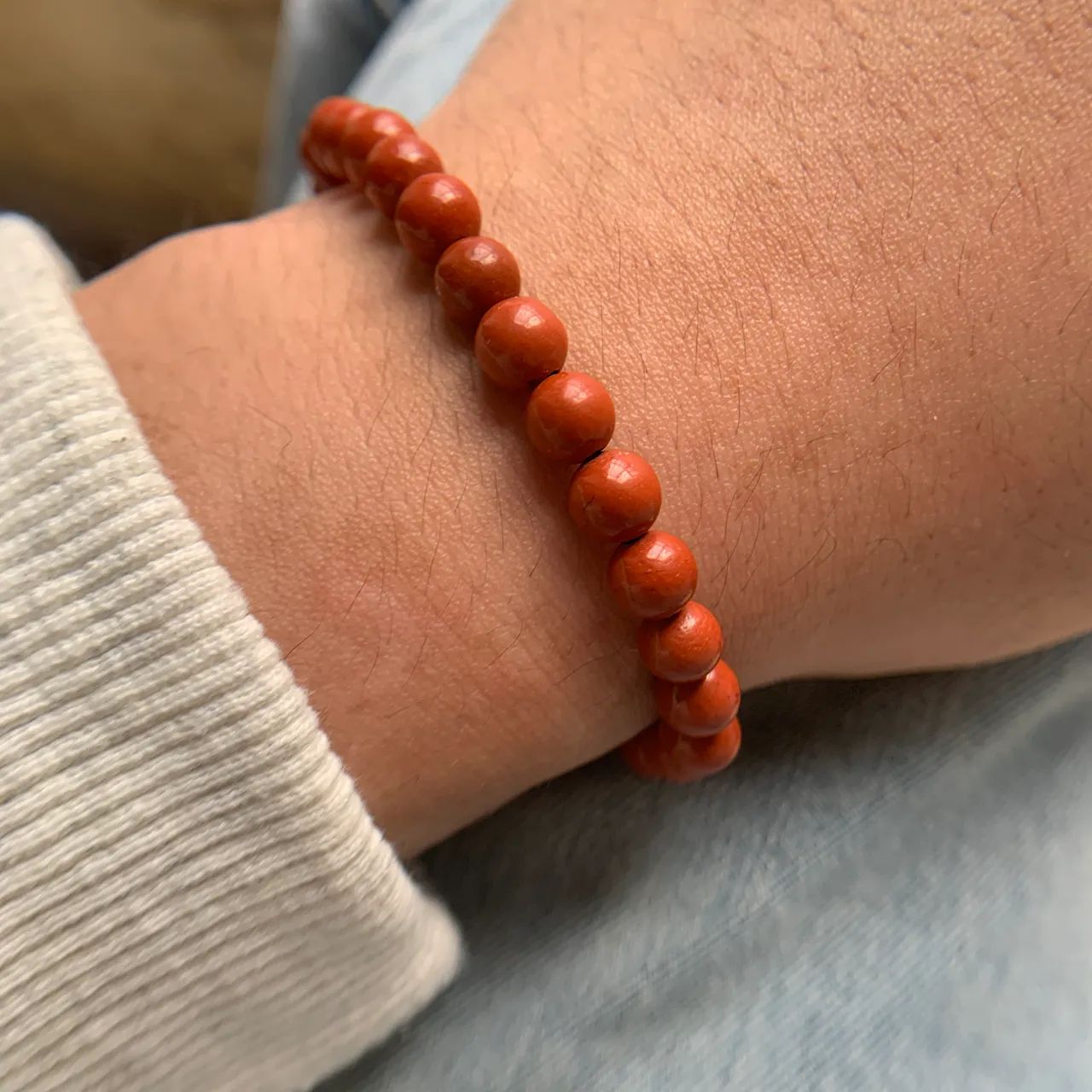 Red Jasper Bracelet 6mm
