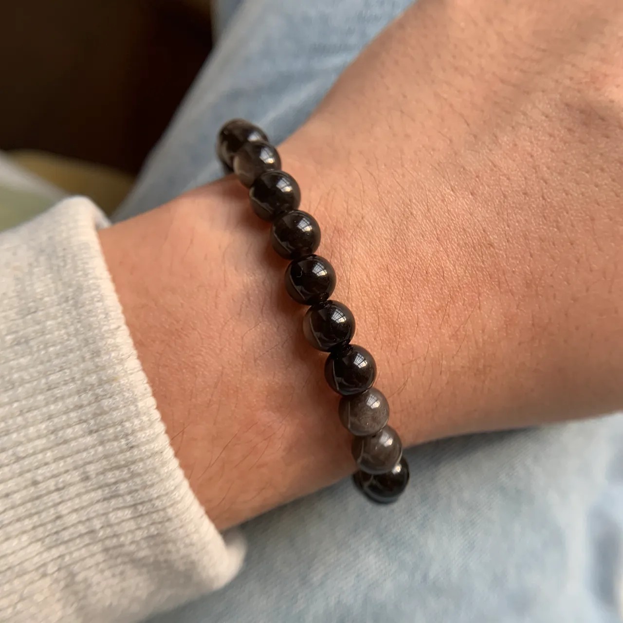 Obsidian Bracelet 8mm