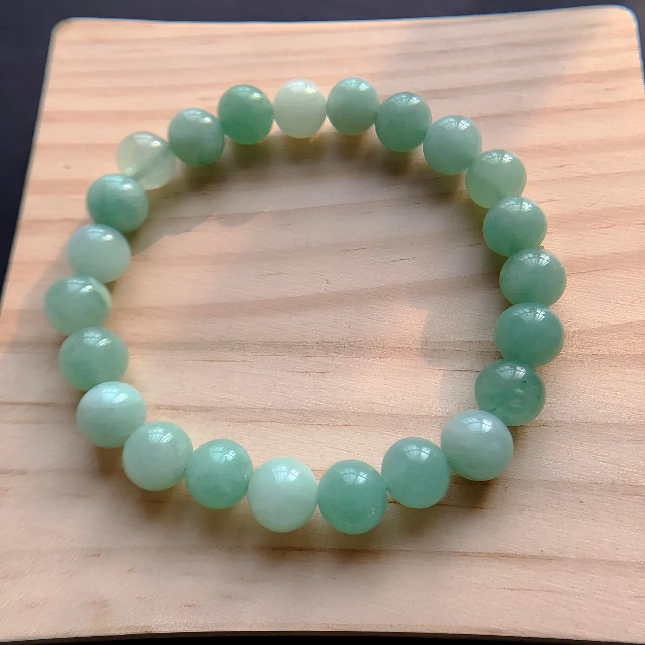 Burmese Jade Bracelet 8mm