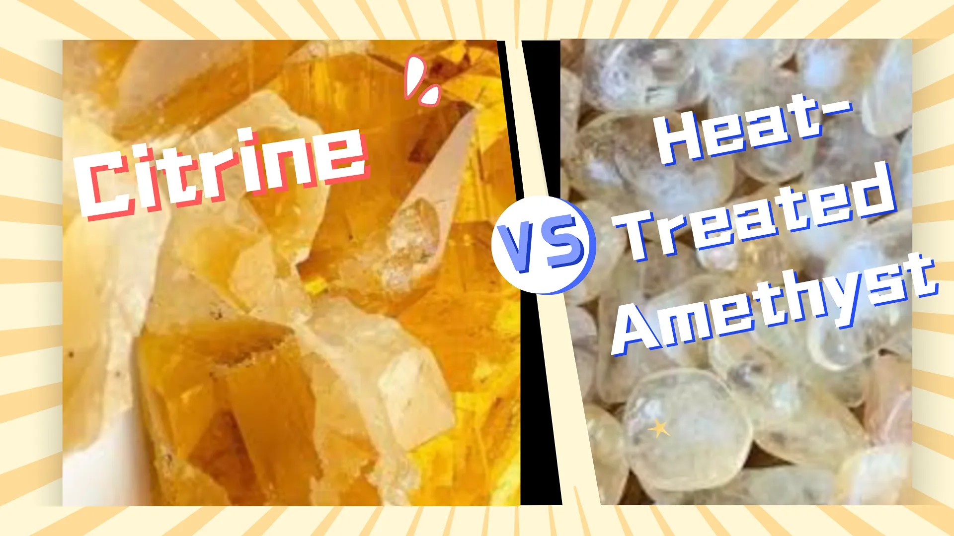 Citrine vs Heat-Treated Amethyst: What's the Difference?