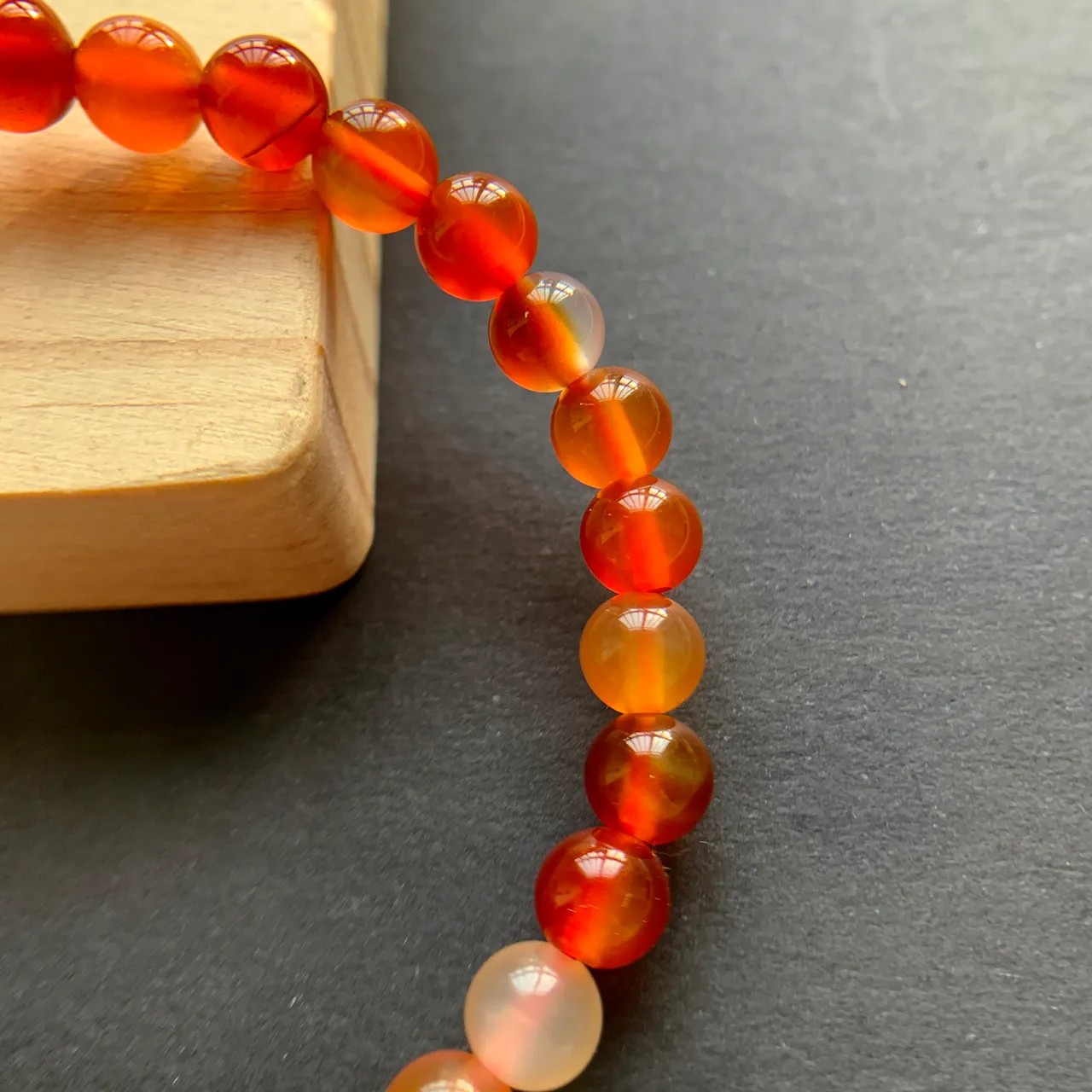Red Agate Bracelet 6mm
