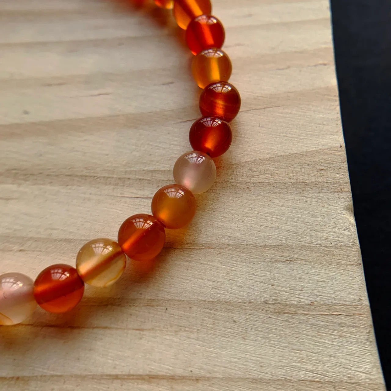 Red Agate Bracelet 6mm