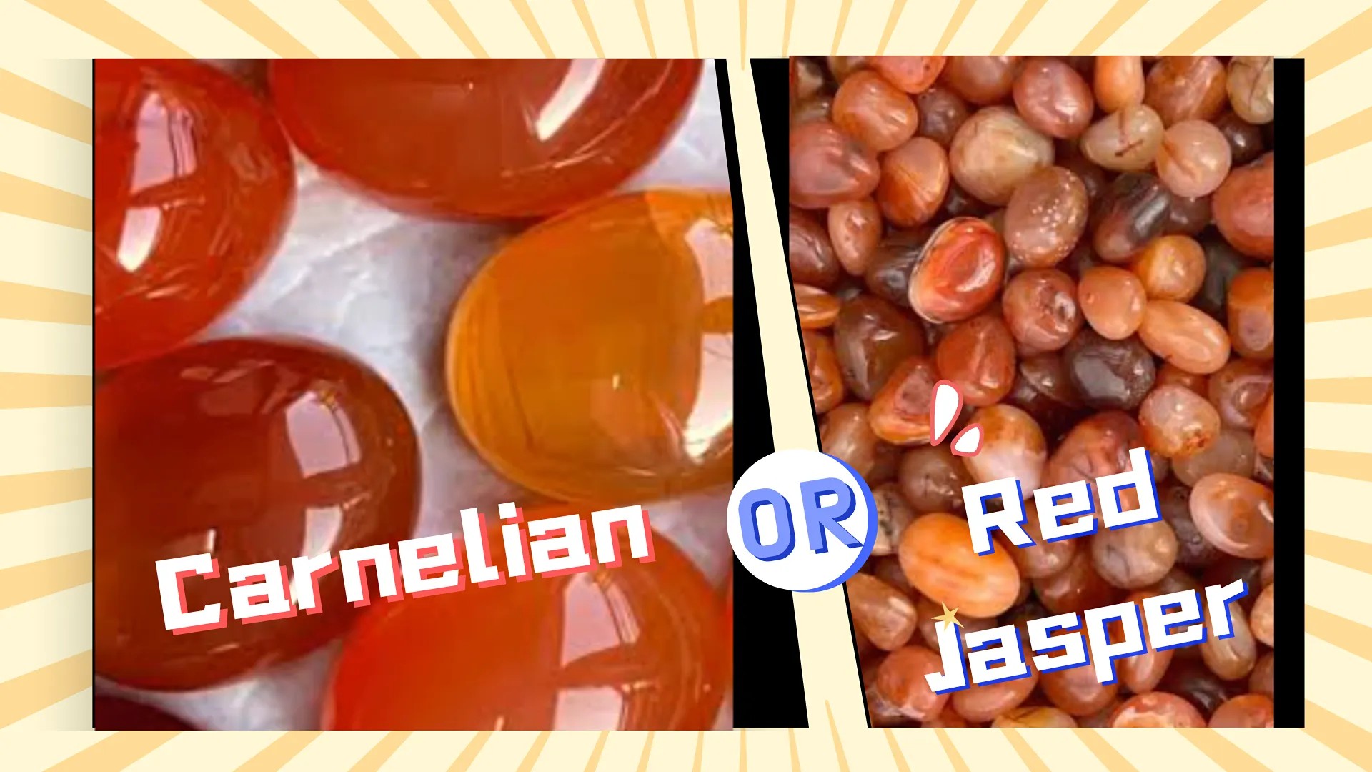 Red Agate vs Carnelian: How to Tell Them Apart
